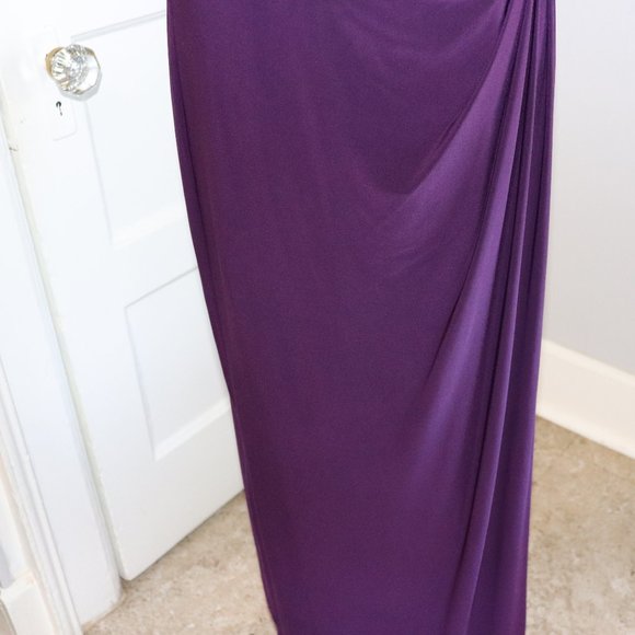 Chaps Sleeveless Evening Gown - Picture 5 of 6